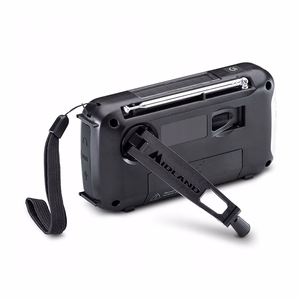 Midland ER100 -hätäradio 2600 mAh:n akulla