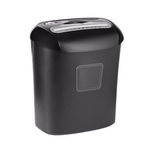 REBEL document, card and CD shredder with 21 L bin