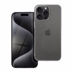 Läpinäkyvä 2 mm Suojakuori iPhone 15 PRO MAX:lle (kameransuoja)