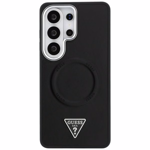 Guess Suojakuori Embossed Ring Triangle Logo MagSafe Samsung Galaxy S26 Ultra:lle musta
