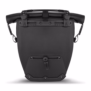 Vedenpitävä pyörän tavaratelinelaukku Wozinsky WBB24BK, 25 l, musta