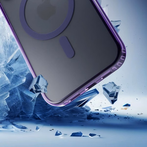 3mk Frosty MagCase iPhone 17:lle - violetti