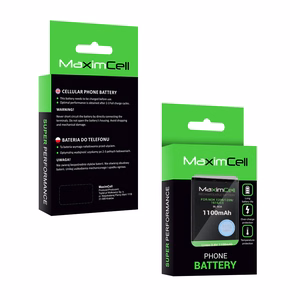 Maximcell akku Nokia 1208/1209/1616/C1 BL-5CA:lle 1100mAh Li-ion