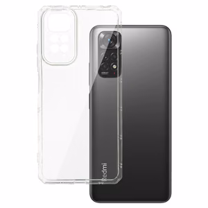Armor Antishock Suojakuori Xiaomi Redmi Note 11/Note 11S:lle läpinäkyvä