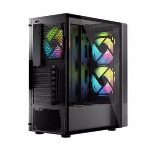 Logic ARYA ARGB MINIDI USB 3.0 -tietokonerunko, musta
