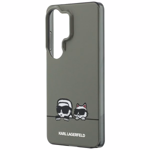 Karl Lagerfeld suojakuori IML Peekaboo Karl ja Choupette MagSafe Samsung Galaxy S26 Ultra:lle musta