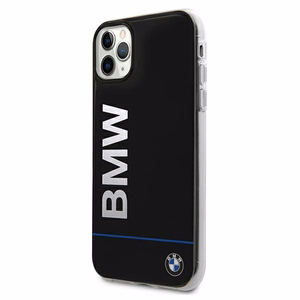 BMW Signature painettu logo kotelo iPhone 11 Pro Max - musta