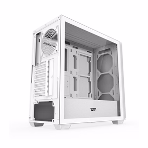 Darkflash DS900WS ATX Tietokonekotelo Ilman Tuulettimia (valkoinen)