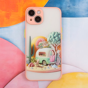 Ultra Trendy suojakuori iPhone 14 6,1' Travel pinkki