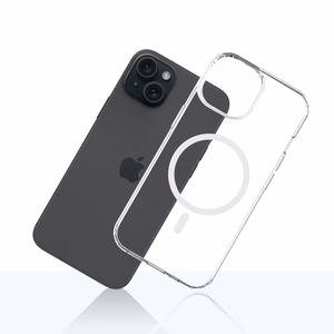 3mk Armor Magcase -suojakuori iPhone 15 Plus:lle - läpinäkyvä