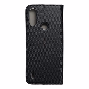 SMART CASE Book MOTOROLA E7 POWER musta