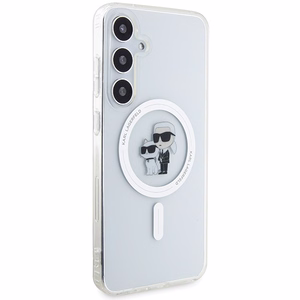 Karl Lagerfeld IML KC MagSafe Suojakuori Samsung Galaxy S24:lle - läpinäkyvä