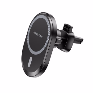 Borofone Autoteline BH71 magneettinen ilmaventtiiliin musta