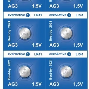 Mini alkaliparistot everActive G3 LR736 LR41 10 kpl