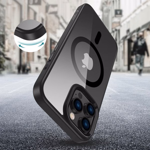Tech-Protect MagMat MagSafe Suojakuori iPhone 16 Pro Max:lle - läpinäkyvä