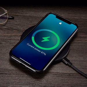 iCarer Nahka Öljyvaha kotelo päällystetty luonnollisella nahalla iPhone 12 Pro Max musta (ALI1206-BK)