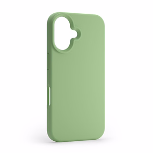 Etteri Silicone Mag case for iPhone 16 Plus 6,7" light green