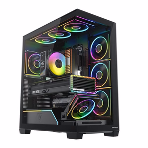 Modecom Volcano Stellar Plus ARGB Midi 5F musta