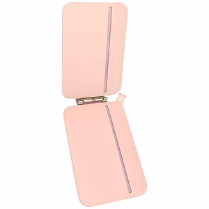 Nimmy New Big-Eye Cute Pets 2.0 Cat MagSafe-magneettikorttikotelo puhelimelle jalustalla – vaaleanpunainen