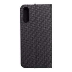 Flip-suojakuori Samsung A50:lle Luna Book Carbon musta