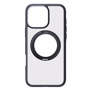 Torras Ostand R Fusion kotelo iPhone 16 Pro (musta)