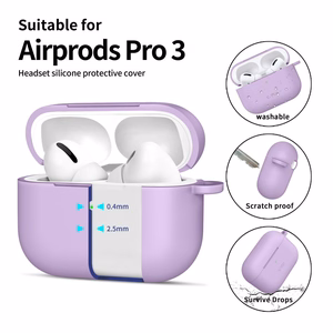 Tech-Protect Silikoninen Hook Suojakuori AirPods Pro:lle - Violetti