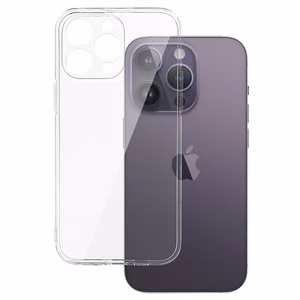 Back Case 2mm Perfect Suojakuori iPhone 14 Pro Max:lle läpinäkyvä