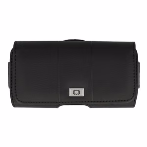 Tel Protect MAX vyökotelo (KOKO 14) iPhone 11/16 Plus/16 Pro/17 Pro/Huawei P30 Lite/Samsung S23/S24/S25 - musta, nahka (155x80x14 mm)
