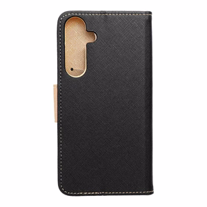 Läppäsuojakuori Samsung S25 PLUS Fancy Book musta / kultainen