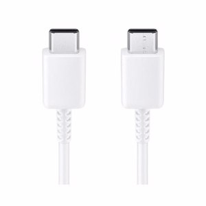Samsung EP-DN975BWE USB-C - USB-C 5A kaapeli 1m (Bulk - vaihtovaara pakkaus) - Valkoinen