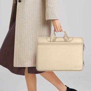 15-16 Tech-Protect Pocket Laptop Bag - Beige