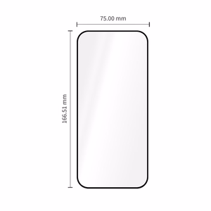 Tech-Protect Glass Fit+ 2 kpl karkaistuja suojalaseja mallille Xiaomi Redmi 17 4G / 5G – musta