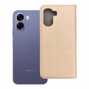 Smart Case Book -suojakuori OPPO A6x kultainen