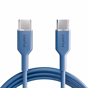 Puro ICON USB-C - USB-C -kaapeli 1,5 m - sininen