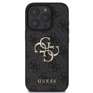 Guess 4G Big Logo kotelo iPhone 16 Pro - musta