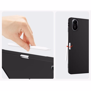 Tech-Protect SC Pen Suojakuori Xiaomi Redmi Pad 2 11.0:lle näppäimistöllä - Musta