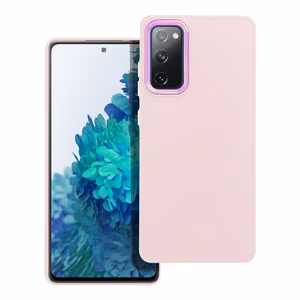 Suojakuori Samsung S20 FE / S20 FE 5G Frame puuterivaaleanpunainen