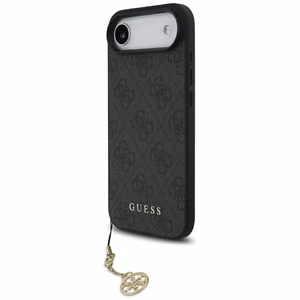 Guess 4G Charms Collection MagSafe Suojakuori iPhone Airille - musta