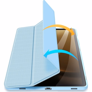 Dux Ducis Toby Suojakuori Samsung X520/X526 Tab S10 FE/X710/X716 Tab S9/X510/X516 Tab S9 FE:lle - sininen