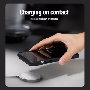 Nillkin CamShield Pro Magneettinen Suojakuori iPhone 15 Plus:lle sininen