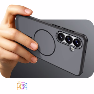 Hybrid Armor T Case for Samsung Galaxy A37 - Black