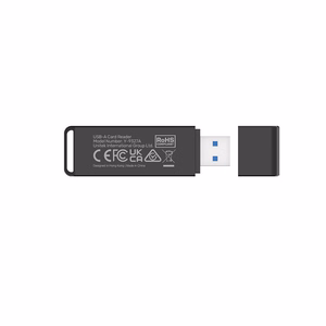 UNITEK Y-9327A muistikortinlukija USB 3.2 Gen 1 (3.1 Gen 1) Type-A musta
