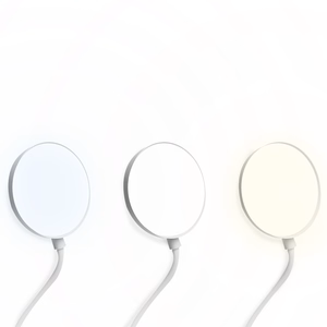 Langaton LED-pöytälamppu 6W, 3000/4500/6000K, kosketusohjaus, 3000mAh, valkoinen, LTC