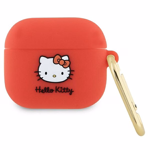 Hello Kitty Silicone 3D Kitty Head case for AirPods 3 - fuchsia