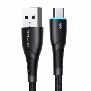 Joyroom Starry Series SA32-AC3 3A USB-A / USB-C kaapeli 1m - musta
