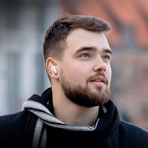 Wireless headphones Hoco EQ2 white