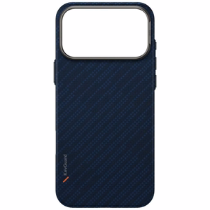 Uniq Keva EDGE Magclick Lataussuojakuori iPhone 17 Pro Max:lle - sininen