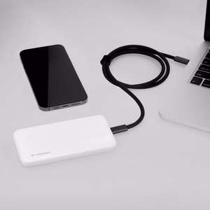 Wozinsky powerbank Li-Po 10000mAh 2 x USB valkoinen (WPBWE1)