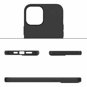 Back Case MATT for MOTOROLA MOTO G55 5G Black