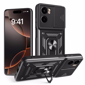 Defender Slide case for Xiaomi Redmi Note 15 Pro Plus 5G (EU) black